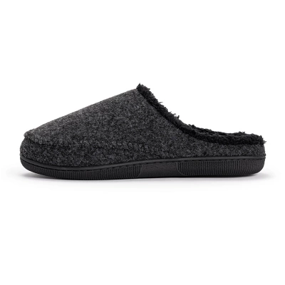 MUK LUKS Men's Faux Wool Clog Slippers 8 MUK LUKS Men's Faux Wool Clog Slippers - Image 8