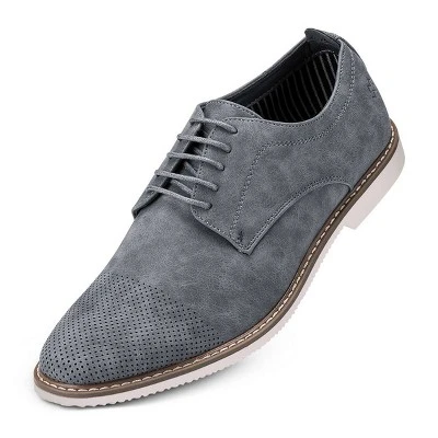 Mio Marino - Men's Oxford Casual Suede Shoes 7 Mio Marino - Men's Oxford Casual Suede Shoes - Image 7