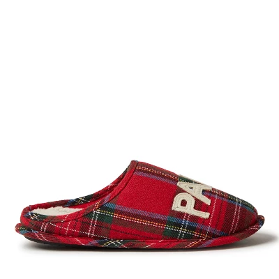 Dearfoams Men's Plaid Papa Bear Clog 2 Dearfoams Men's Plaid Papa Bear Clog - Image 2