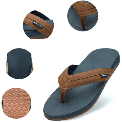 Alpine Swiss Trey Mens Flip Flops Cushion EVA Thong Sandals Beach Shoes 3 Alpine Swiss Trey Mens Flip Flops Cushion EVA Thong Sandals Beach Shoes - Image 3