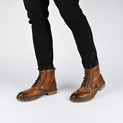 Vance Co. Denver Tru Comfort Foam Plain Toe Lace-up Ankle Boot 8 Vance Co. Denver Tru Comfort Foam Plain Toe Lace-up Ankle Boot - Image 8