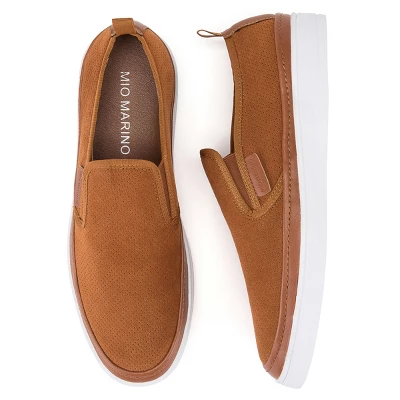 Mio Marino - Men's Suede Slip-On Fashion Sneaker 3 Mio Marino - Men's Suede Slip-On Fashion Sneaker - Image 3