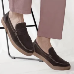 Dockers Mens Vaughn Suede Leather Casual Slip-On Penny Loafer Shoe -Dockers Shoes Shop GUEST a7799749 2171 456c 9fa8 c8f54d3936ca