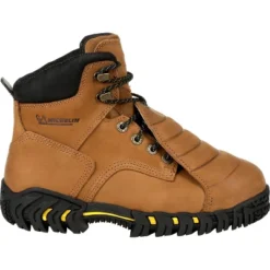 Men's Michelin Sledge Steel Toe Metatarsal Work Boots, XPX761, Brown -Dockers Shoes Shop GUEST a7d2a1b6 2aa7 49c7 a1a8 b9e3a6b03e44