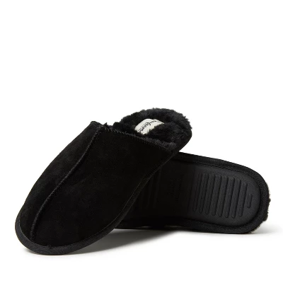 Dearfoams Men's Bradford Genuine Suede Closed Toe Scuff Slipper 1 Dearfoams Men's Bradford Genuine Suede Closed Toe Scuff Slipper