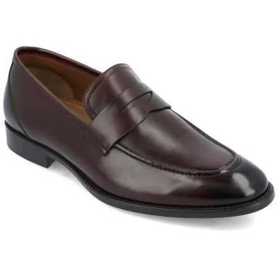Thomas & Vine Bishop Medium And Wide Width Apron Toe Penny Loafer 9 Thomas & Vine Bishop Medium And Wide Width Apron Toe Penny Loafer - Image 9