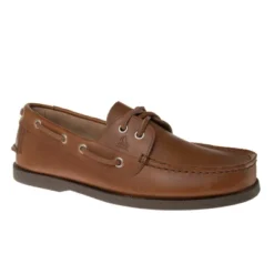 Sail Men's Premium Medium Width Full Leather Boat Shoes | Handsewn Construction | Rawhide Lacing System For Easy Slip-On Fit | Full Leather /Cushioned -Dockers Shoes Shop GUEST ab4387e5 99d0 42df 8cf6 5cffdade6e6c