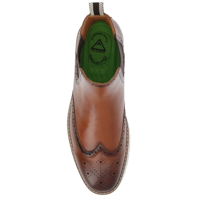 Vance Co. Thorpe Tru Comfort Foam Wingtip Slip-on Chelsea Boot 3 Vance Co. Thorpe Tru Comfort Foam Wingtip Slip-on Chelsea Boot - Image 3