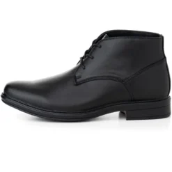 Alpine Swiss Mens Leather Lined Dressy Ankle Boots