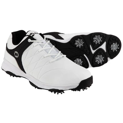 Ram Golf FX Tour Mens Waterproof Golf Shoes White/Black 5 Ram Golf FX Tour Mens Waterproof Golf Shoes White/Black - Image 5