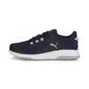 Puma Men's Fusion Grip Spikeless Golf Shoes - Navy/Silver