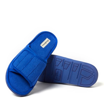 Dearfoams Men's Collin Terry Slide 7 Dearfoams Men's Collin Terry Slide - Image 7