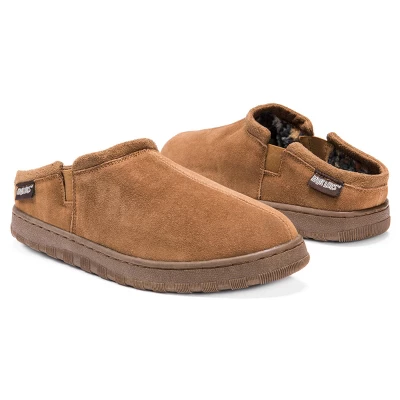 MUK LUKS Men's Matt Printed Berber Suede Clog 4 MUK LUKS Men's Matt Printed Berber Suede Clog - Image 4