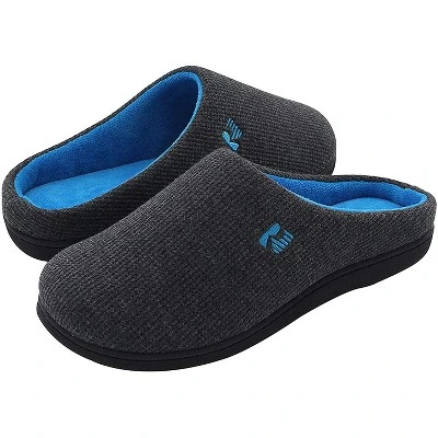 RockDove Men's Original Two-Tone Memory Foam Slide Slipper 7 RockDove Men's Original Two-Tone Memory Foam Slide Slipper - Image 7
