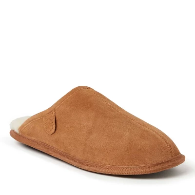 Fireside By Dearfoams Men's Warwick Genuine Shearling Scuff Slipper 4 Fireside By Dearfoams Men's Warwick Genuine Shearling Scuff Slipper - Image 4