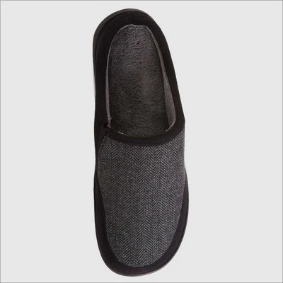 Isotoner Men's Logan Hoodback Slippers 2 Isotoner Men's Logan Hoodback Slippers - Image 2