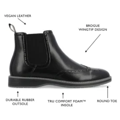 Vance Co. Thorpe Tru Comfort Foam Wingtip Slip-on Chelsea Boot 20 Vance Co. Thorpe Tru Comfort Foam Wingtip Slip-on Chelsea Boot -Dockers Shoes Shop GUEST d632eba0 be9e 411e 8919 c83bc4b7fad4