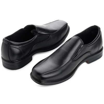 Alpine Swiss Mens Dress Shoes Leather Lined Slip On Loafers 3 Alpine Swiss Mens Dress Shoes Leather Lined Slip On Loafers - Image 3