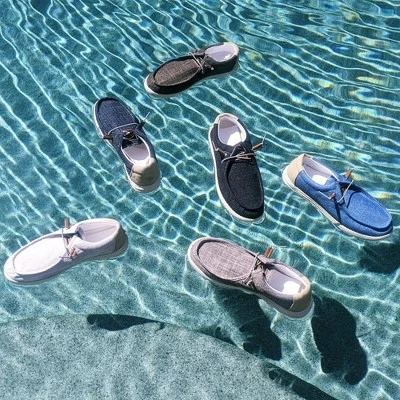 Alpine Swiss Flynn Mens Boat Shoes Casual Slip On Moccasin Loafers Sailing Deck Shoe So Light It Floats On Water 2 Alpine Swiss Flynn Mens Boat Shoes Casual Slip On Moccasin Loafers Sailing Deck Shoe So Light It Floats On Water - Image 2