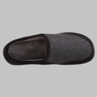 Isotoner Men's Logan Hoodback Slippers 1 Isotoner Men's Logan Hoodback Slippers