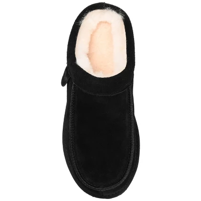 Territory Oasis Genuine Sheepskin Moccasin Clog Slipper 3 Territory Oasis Genuine Sheepskin Moccasin Clog Slipper - Image 3