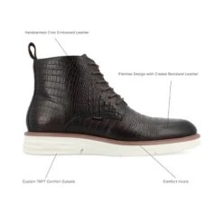 TAFT 365 Men's Model 009 Plain-toe Lace-up Boot -Dockers Shoes Shop GUEST ea45894d 7cd9 4ee2 b1af 4cb9e13e2cea