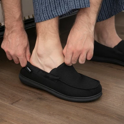 RockDove Men's SILVADUR Anti-Odor Moc Slipper With Removable Insole 6 RockDove Men's SILVADUR Anti-Odor Moc Slipper With Removable Insole - Image 6