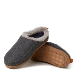 Alpine By Dearfoams® Men's Bern Indoor/Outdoor Clog Slippers