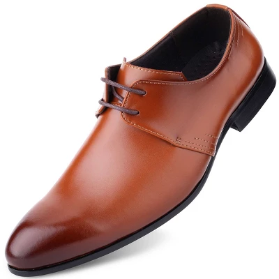 Mio Marino - Men's Plain Toe Oxford Dress Shoes 8 Mio Marino - Men's Plain Toe Oxford Dress Shoes - Image 8